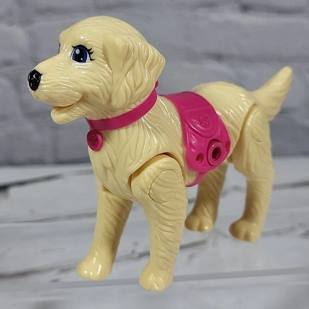 Barbie Dogs Puppy With Dog‎ Food Accessories Strolling Dog Not Walking